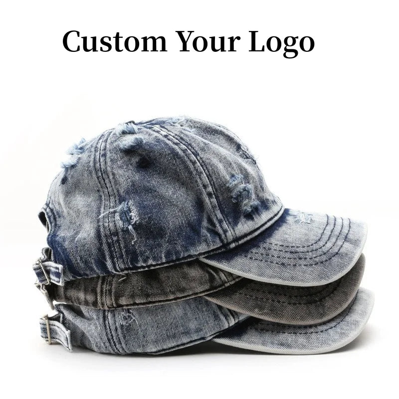 Custom Logo Y2K Baseball Cap For Men Women