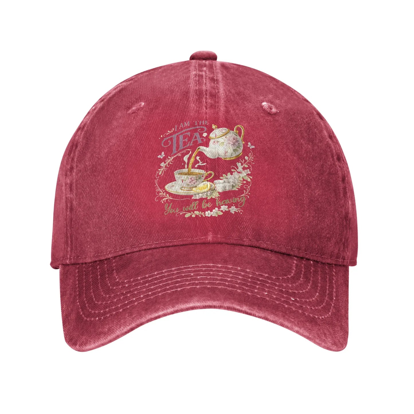 I Am The Tea You Will Be Having Sun Baseball Cap