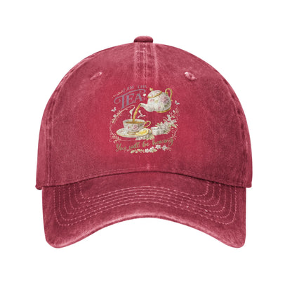 I Am The Tea You Will Be Having Sun Baseball Cap