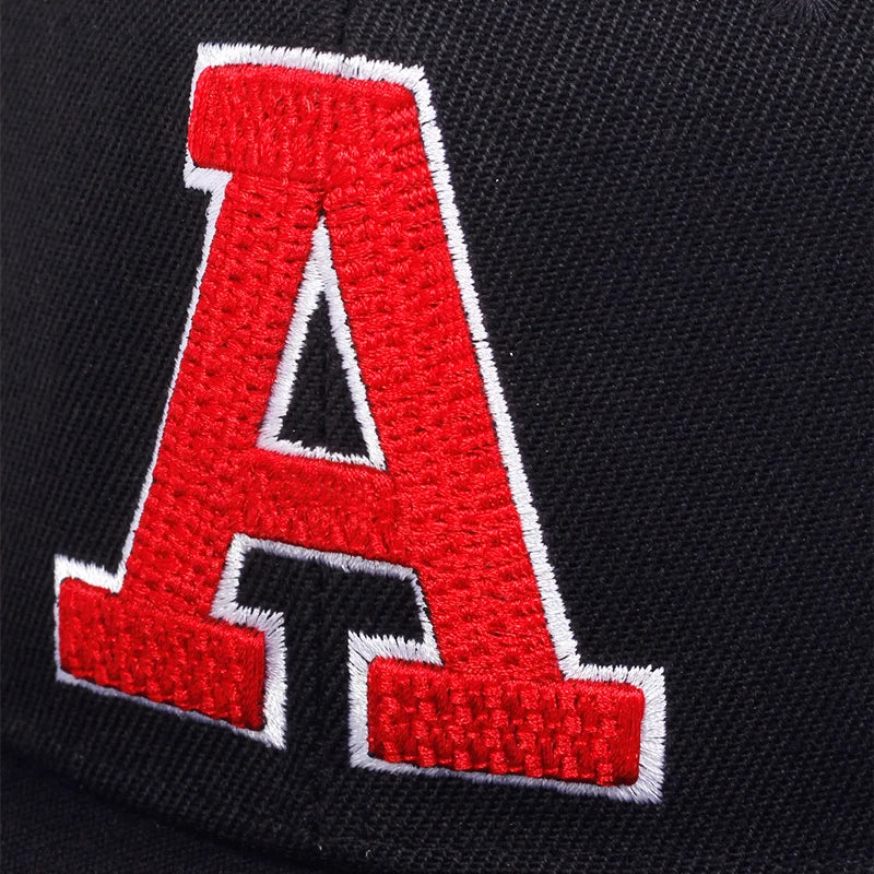 Fashion Snapback Caps A letter Hip Hop Sport Hats cotton for Men Women