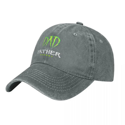 Father Energy Monster Happy Fashion Baseball Cap Peaked  Men's Hat Women's