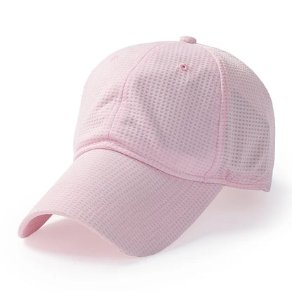 Breathable Quick-Dry Athletic Mesh Long Peak Baseball Cap Summer for Men And Women