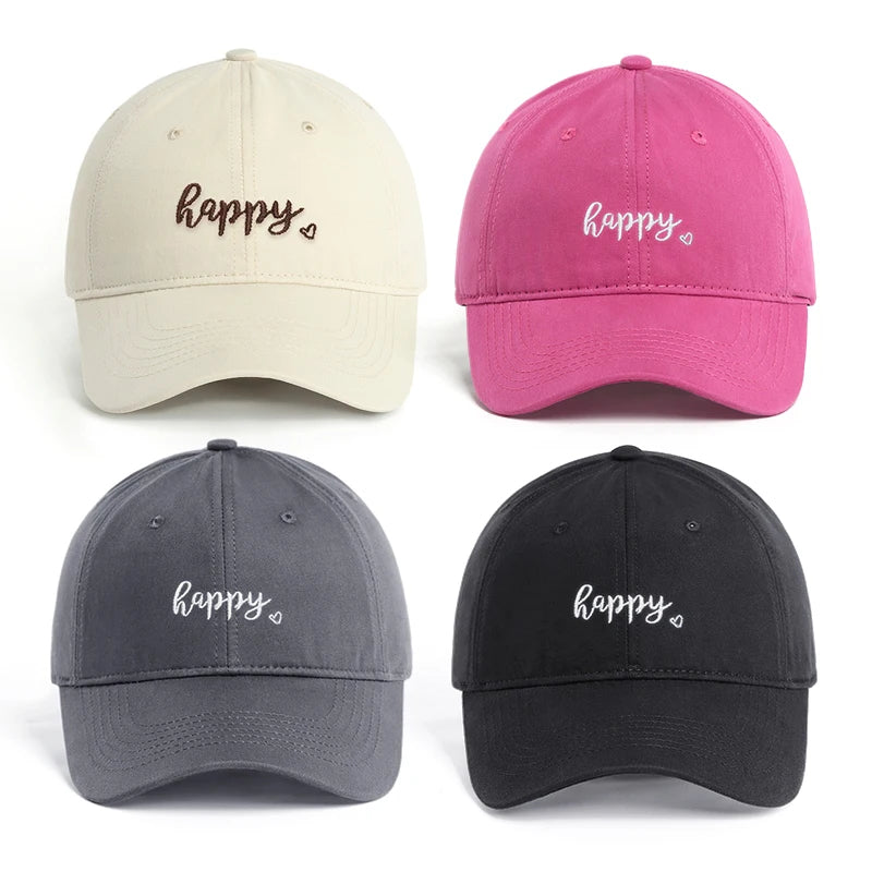 Fashion Solid Color Baseball Hat For Men Women