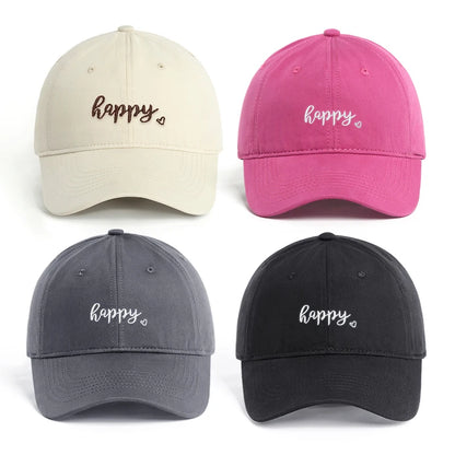 Fashion Solid Color Baseball Hat For Men Women