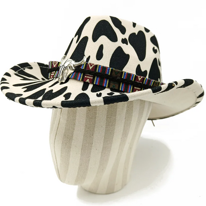 White Cowboy Hat New Jazz Top Cowboy Head Accessories Cowboy Hat