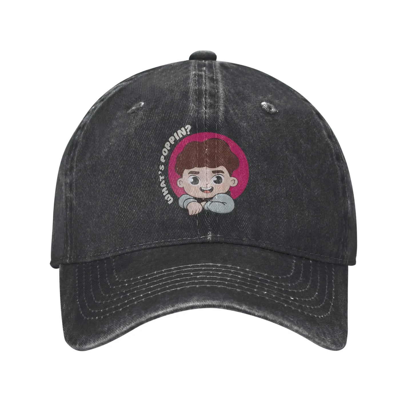 Denim Fabric Cap Casual Baseball Caps Adjustable Hat