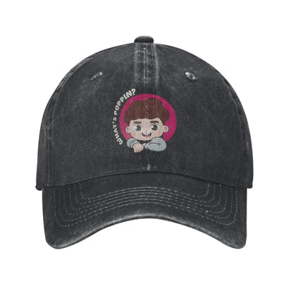 Denim Fabric Cap Casual Baseball Caps Adjustable Hat