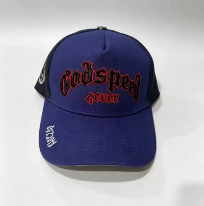 Hot Sale American Trend Hat GOD SPEED Letter print Embroidery Streetwear Baseball Caps Unisex Caps