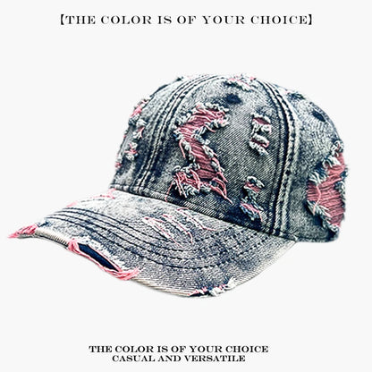 Sunshade Distress Versatile Street Peaked Caps