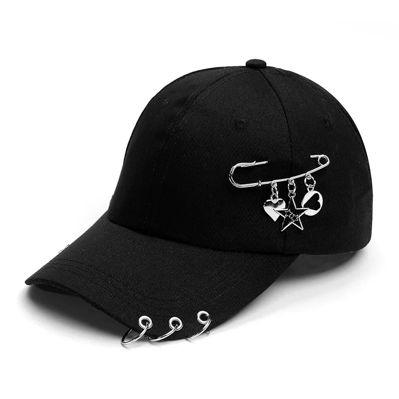 Punk Gothic Hip Hop Baseball Cap