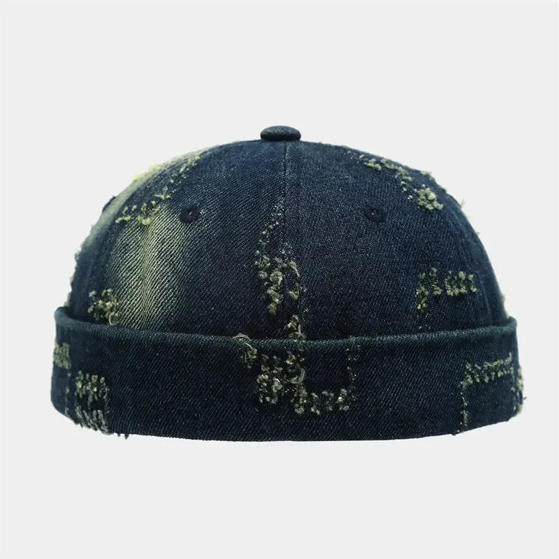 Spring And Summer Cotton Print Docker Cap