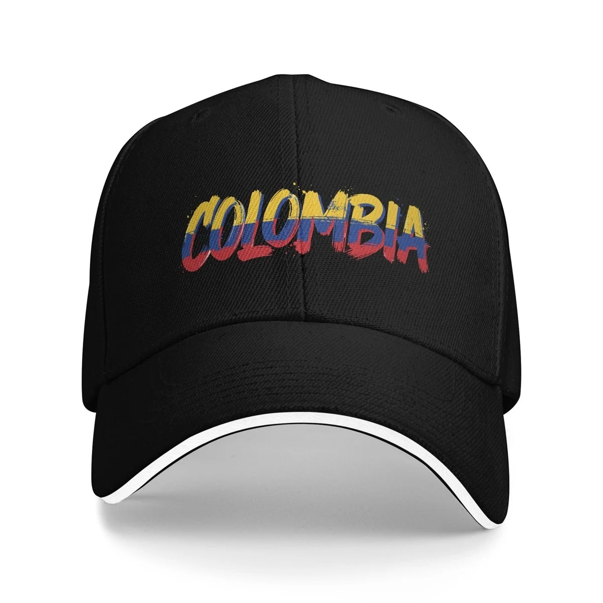 Women Men Colombia Signature Colombian Flag Outdoor Hat