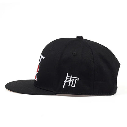 GTR Embroidered Flat Brim Snapback Cap Racing Car Logo Baseball Hat Hip Hop Street Casual Sun Hat