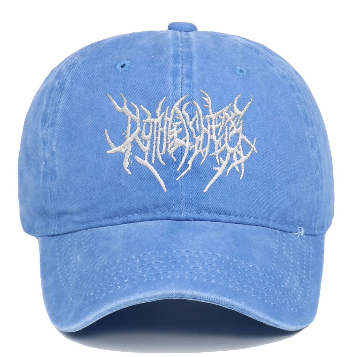 Vintage Washed Punk Hip Hop Baseball Cap Embroidered Dad Hat Vintage Classic Style