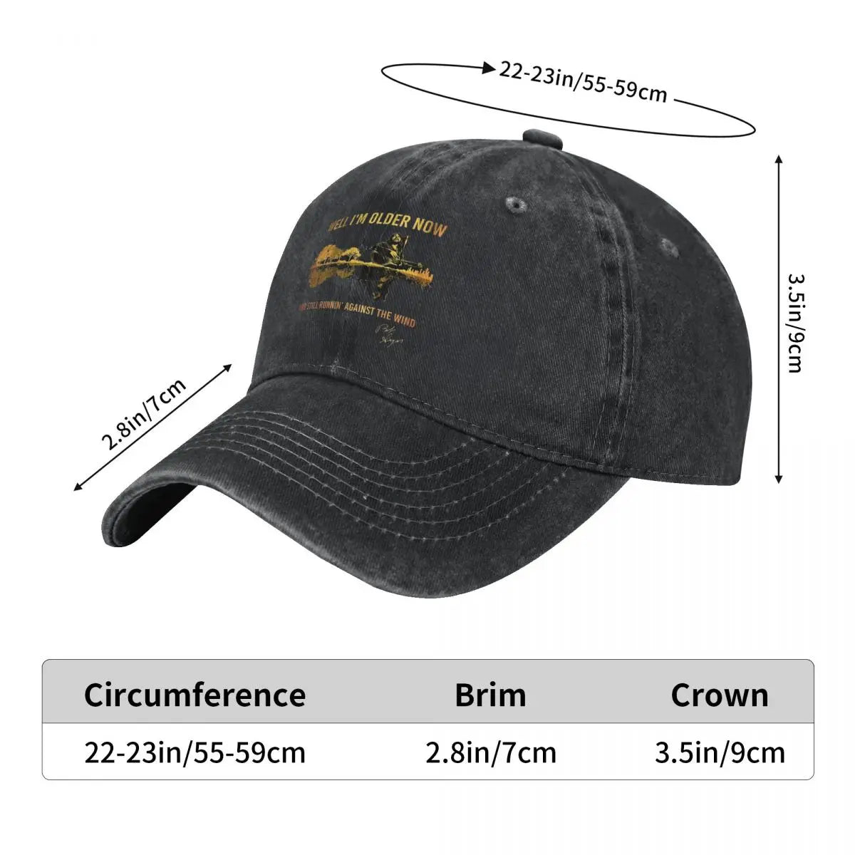 80s Bob Seger Classic Unisex Demin Trucker Hat