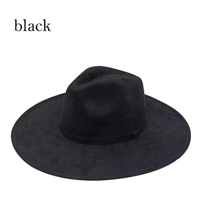 Suede Fedora Painting Felt Hats For Men And Women