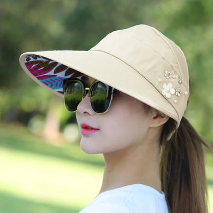 Outdoor Velcro Large Brim Basin Hat