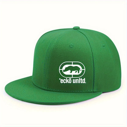 Fashionable Outdoor Flat Brimmed Hat Fun Patterns Simple Style Suitable For Both Men And Women