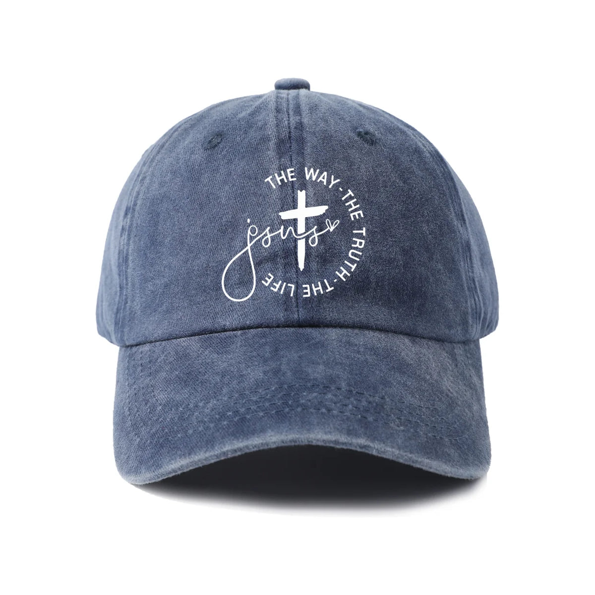 Retro Typography Graphic Baseball Cap