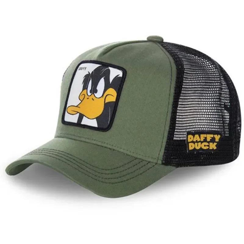 Unisex Anime Cartoon Cap High Quality Patch Draw Baseball Cap Men