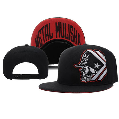 Unisex Skeleton Embroidery Baseball Cap Women Outdoor