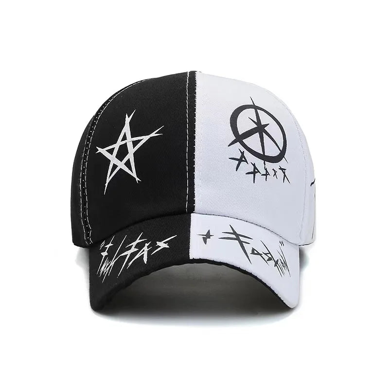 Unisex Letter Pattern Printing Snapback Baseball Caps Spring and Autumn