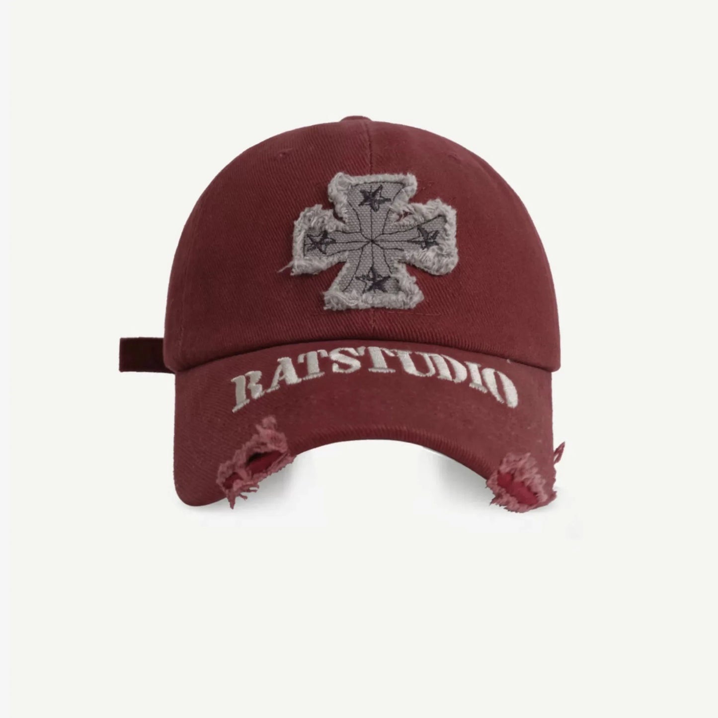 Retro Street Trendy Baseball Cap Female Embroidery Letters