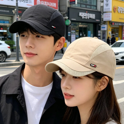 Japanese and Korean Hats Quick Dry Baseball Cap Adjustable Moisture Wicking Sun Hat For Outdoor Sports