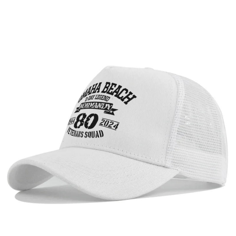 Spring Summer Printed Mesh Breathable Baseball Cap