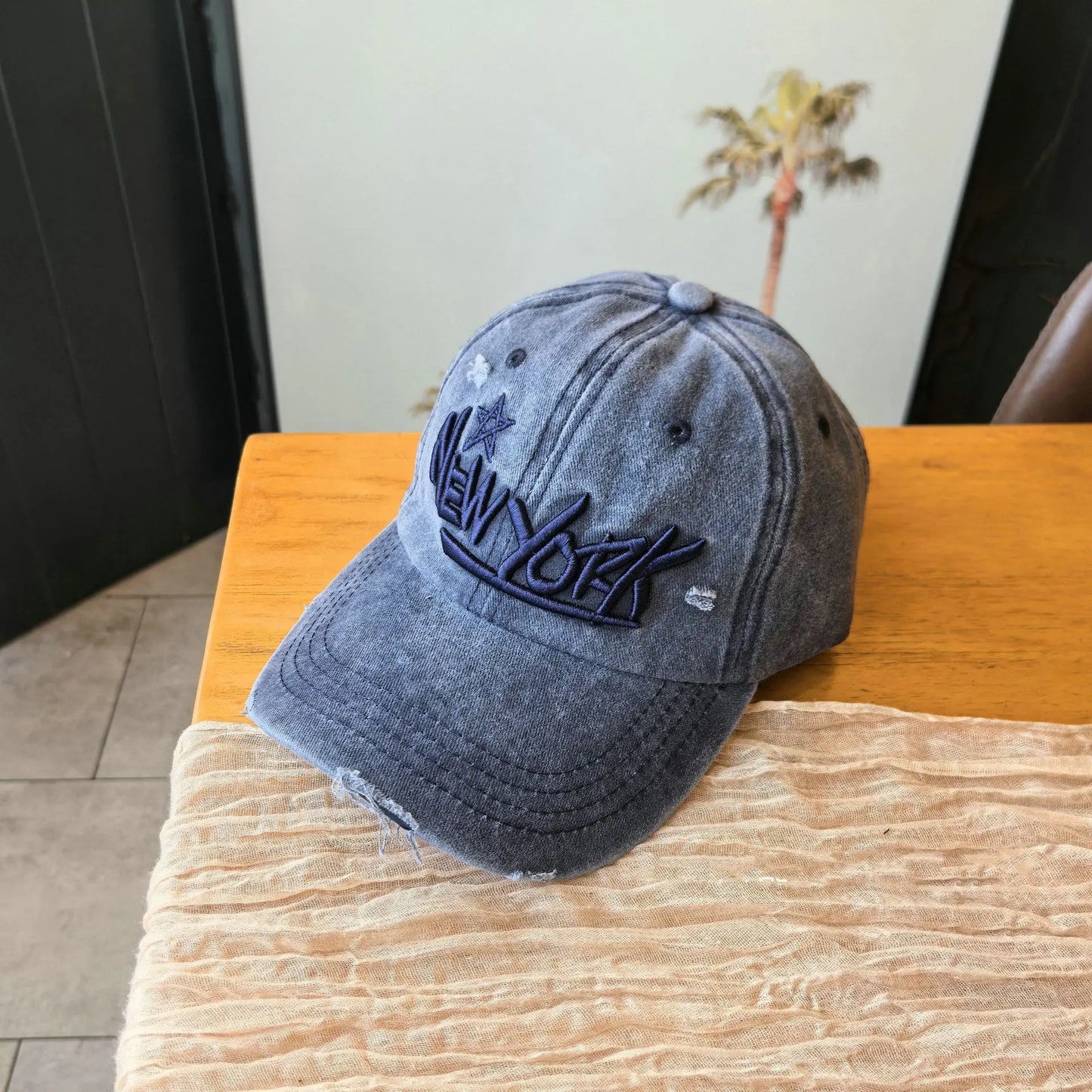 Fashion Letter Embroidery Baseball Cap for Women Men