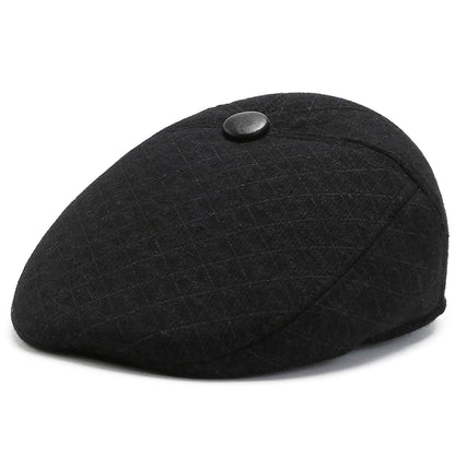 Fashion Berets Men High Quality Autumn Winter Wool Hat