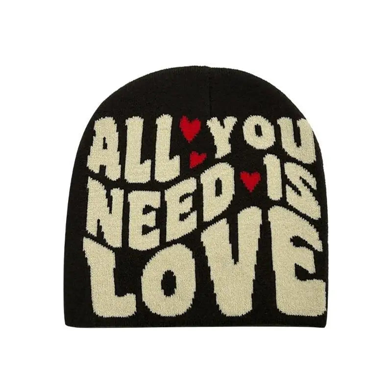 Hip Hop Photo Props Knitted Winter Hat Streetwear Costume Props Skull Cap