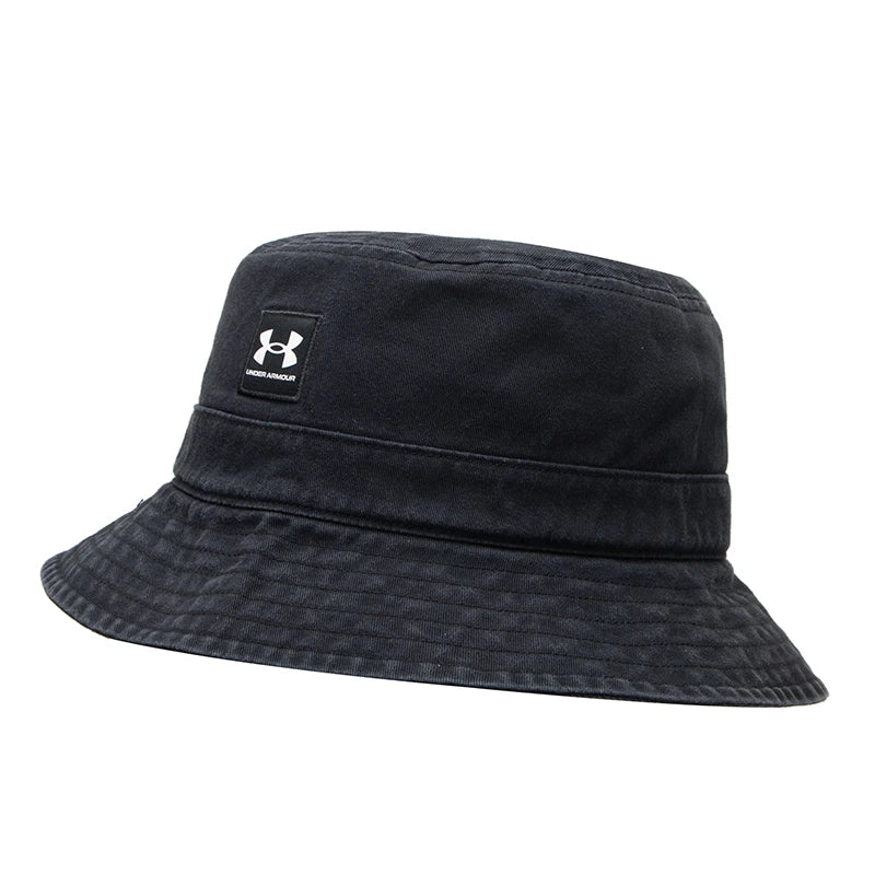 Under Armour Hat Men's Model Brandon Black Comfortable Stylish Versatile Bucket Hat