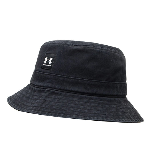 Under Armour Hat Men's Model Brandon Black Comfortable Stylish Versatile Bucket Hat