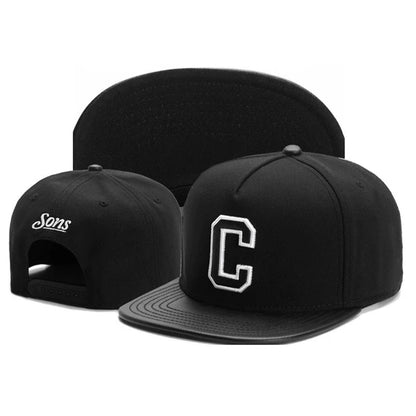 Unisex Letter Embroidery Hip-hop Hats Spring And Autumn