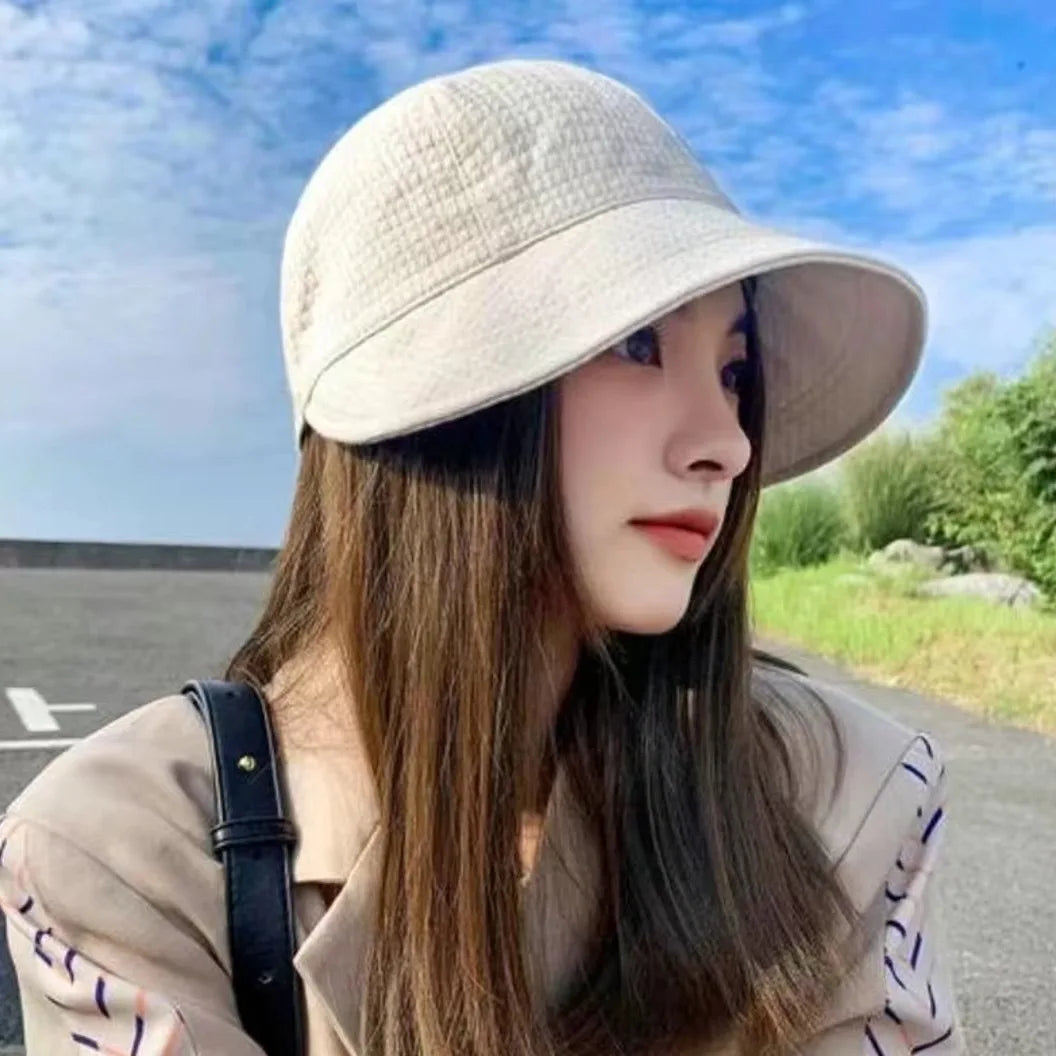 Ruth's Waffle Fisherman Hat Women Summer Fashion Sun Cap