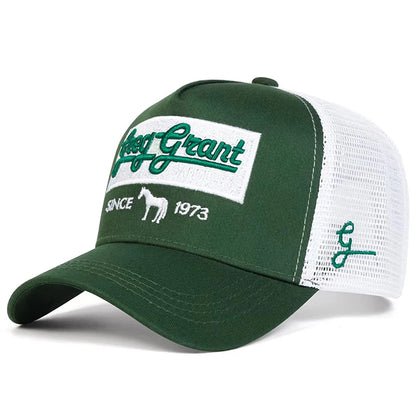 Baseball Hat Since 1937 Horse Embroidered Hip Hop Hat