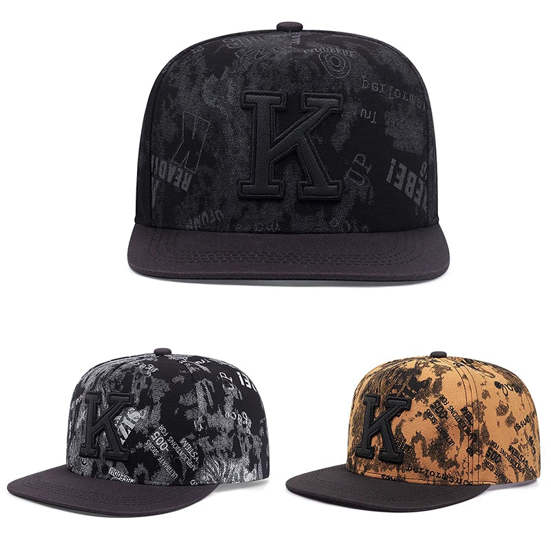 New Fashion Letters Embroidery Women Men