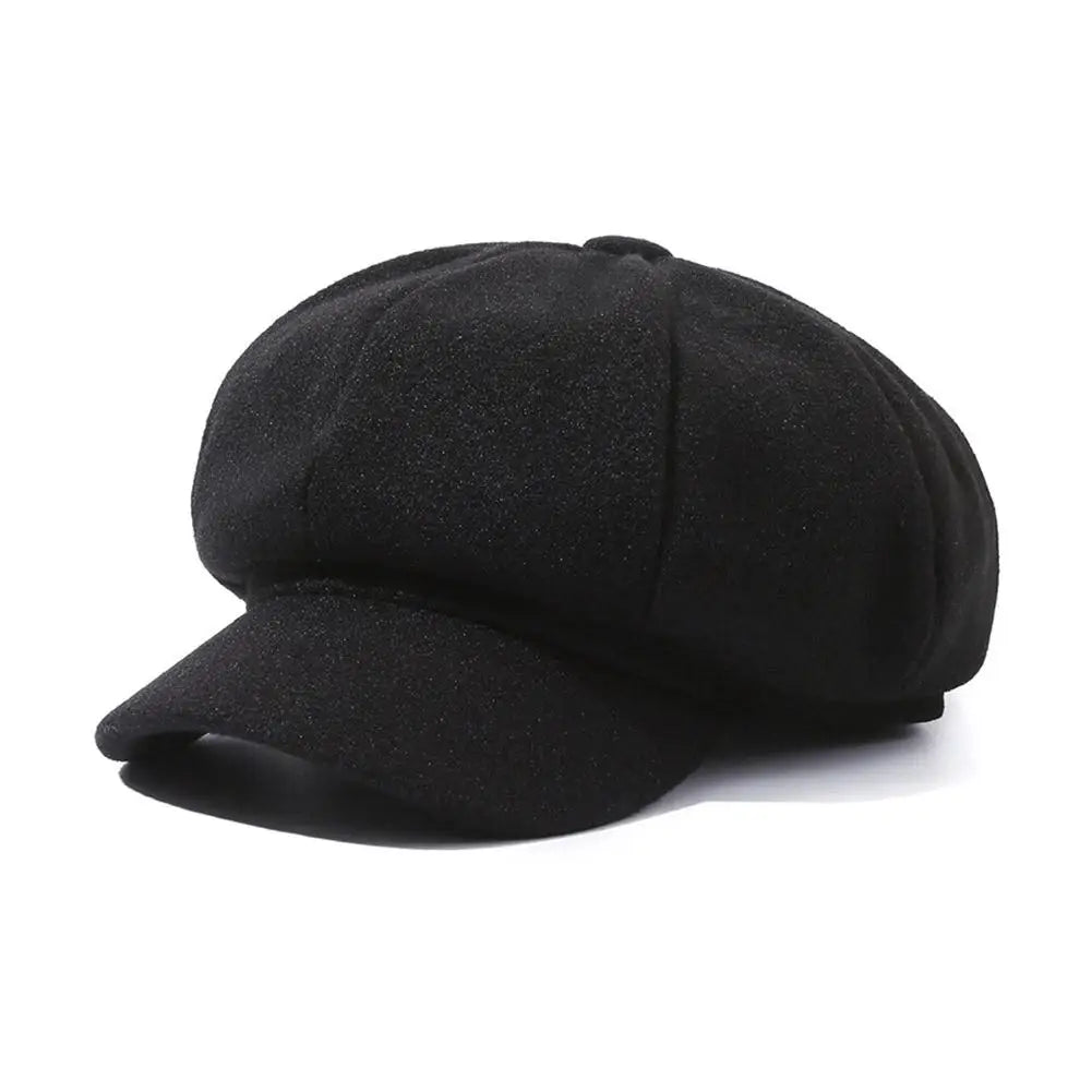 Solid Color Fashion Beret Outdoor Cotton Hat