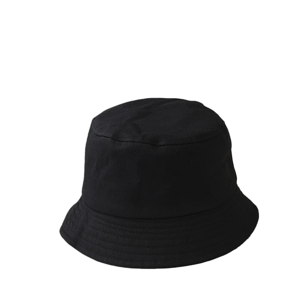Cotton Bucket Hat Unisex Summer Sunbonnet Outdoor