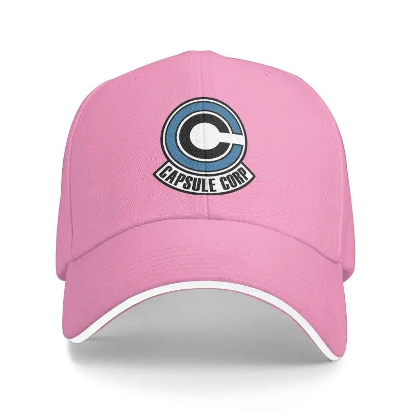 Capsule Corp Print Baseball Cap Daily Casual Sandwich Cap