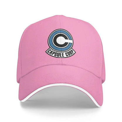 Capsule Corp Print Baseball Cap Daily Casual Sandwich Cap