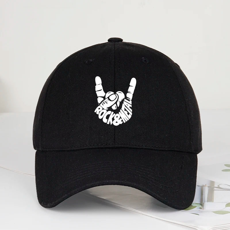 Rock & Metal Hand Gesture Baseball Cap