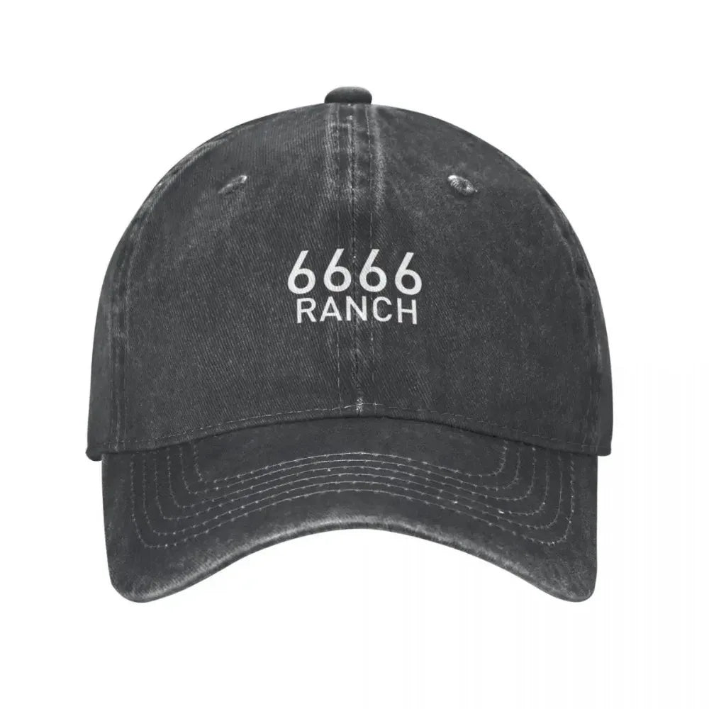 6666 Ranch Four Sixes Ranch Baseball Cap Men Women