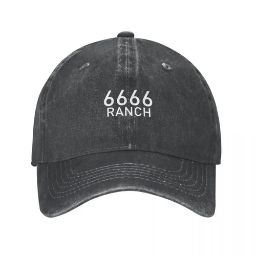 6666 Ranch Four Sixes Ranch Baseball Cap Men Women