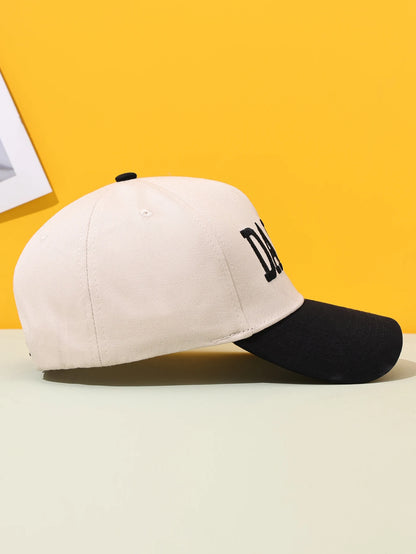 Darlin Embroidered Color Blocked Baseball Cap