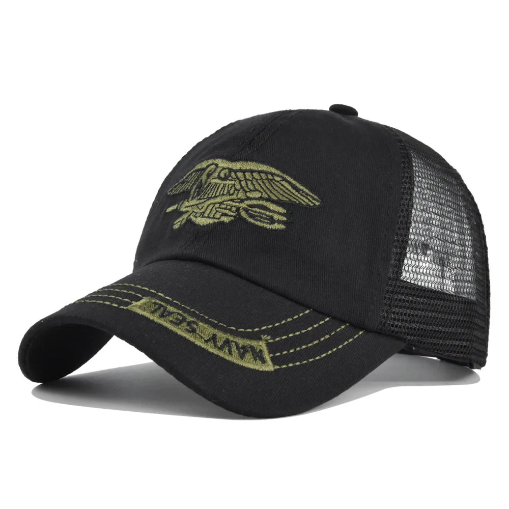 New Camouflage Mesh Baseball Cap For Men Women