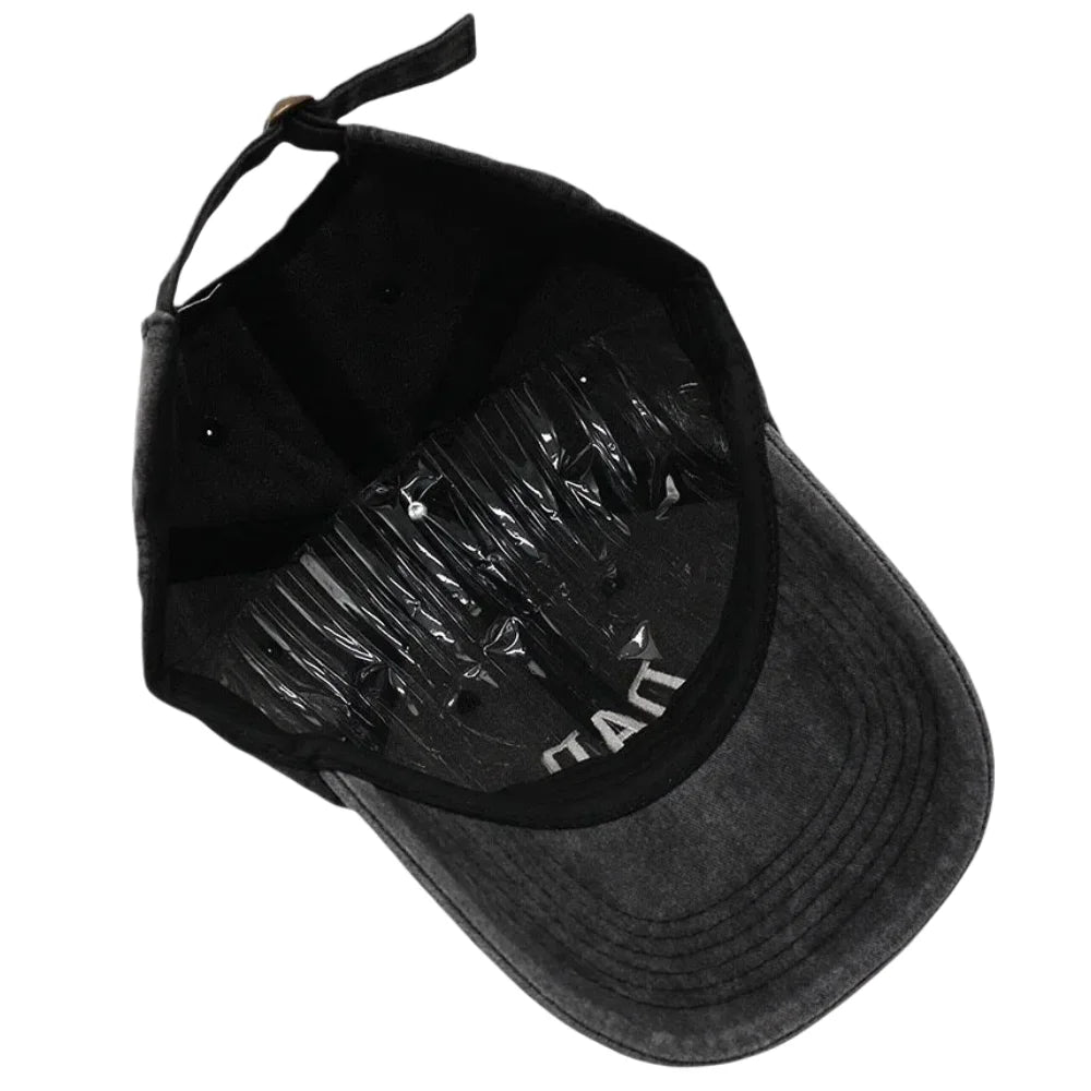Unisex Washed Cotton Cap Dad Mom Embroidery Baseball Cap