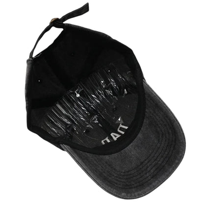 Unisex Washed Cotton Cap Dad Mom Embroidery Baseball Cap