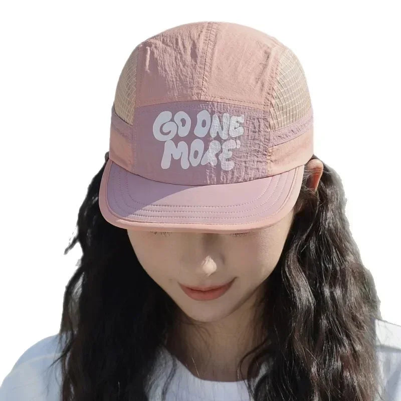 Lightweight Quick Drying Running Caps Summer Breathable Outdoor Sports Caps Fashion Casual Hat